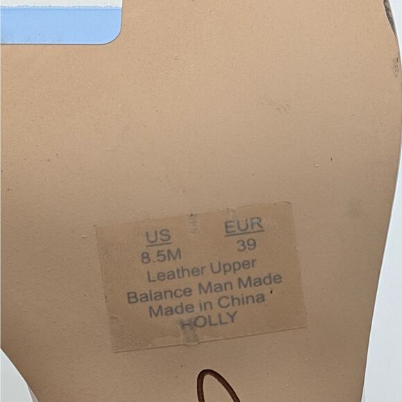 Circus NY by Sam Edelman Holly Ankle Strap Sandal Women's White Size US8.5M EU39 - Picture 10 of 11